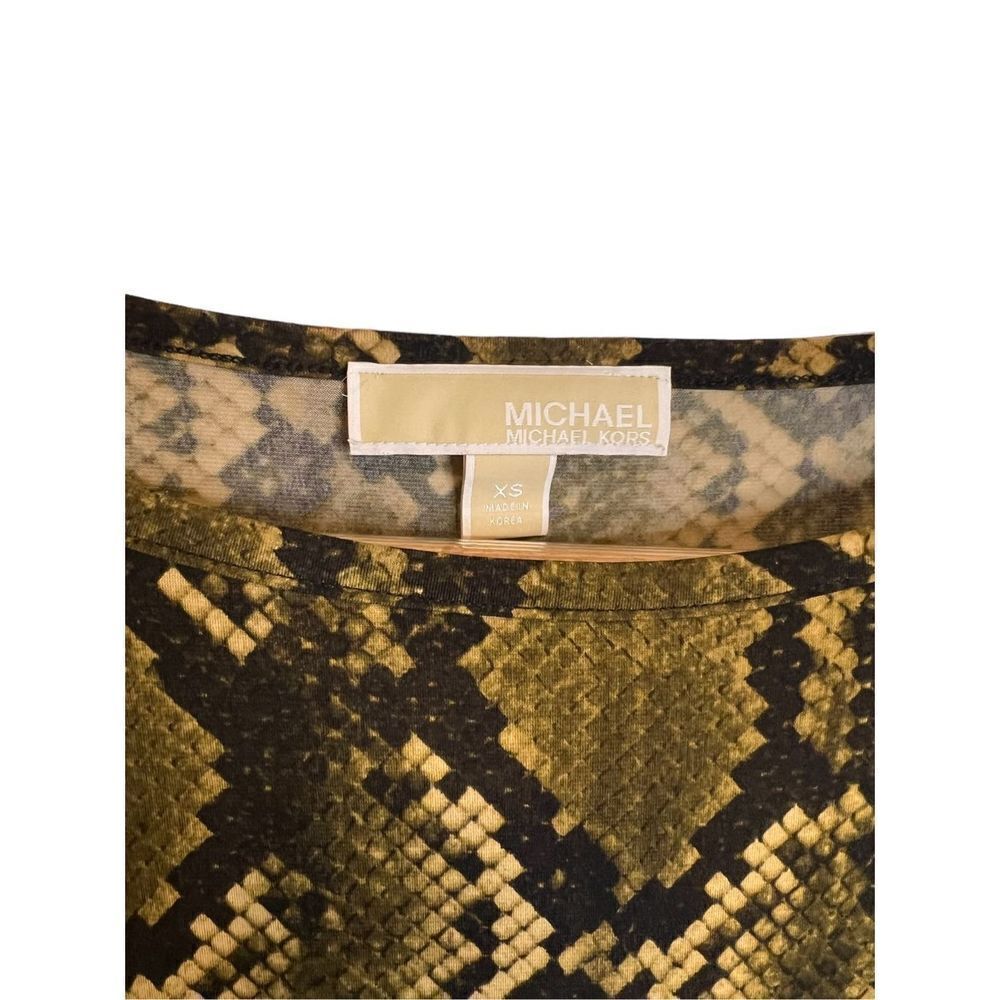 Michael Michael Kors Python-Print Matte-Jersey Sh… - image 5